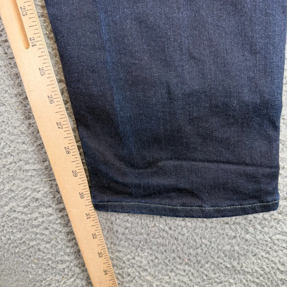 Banana Republic Jeans Mens 40x32‎ Blue Cotton Denim Tapered Leg Workwear Stretch